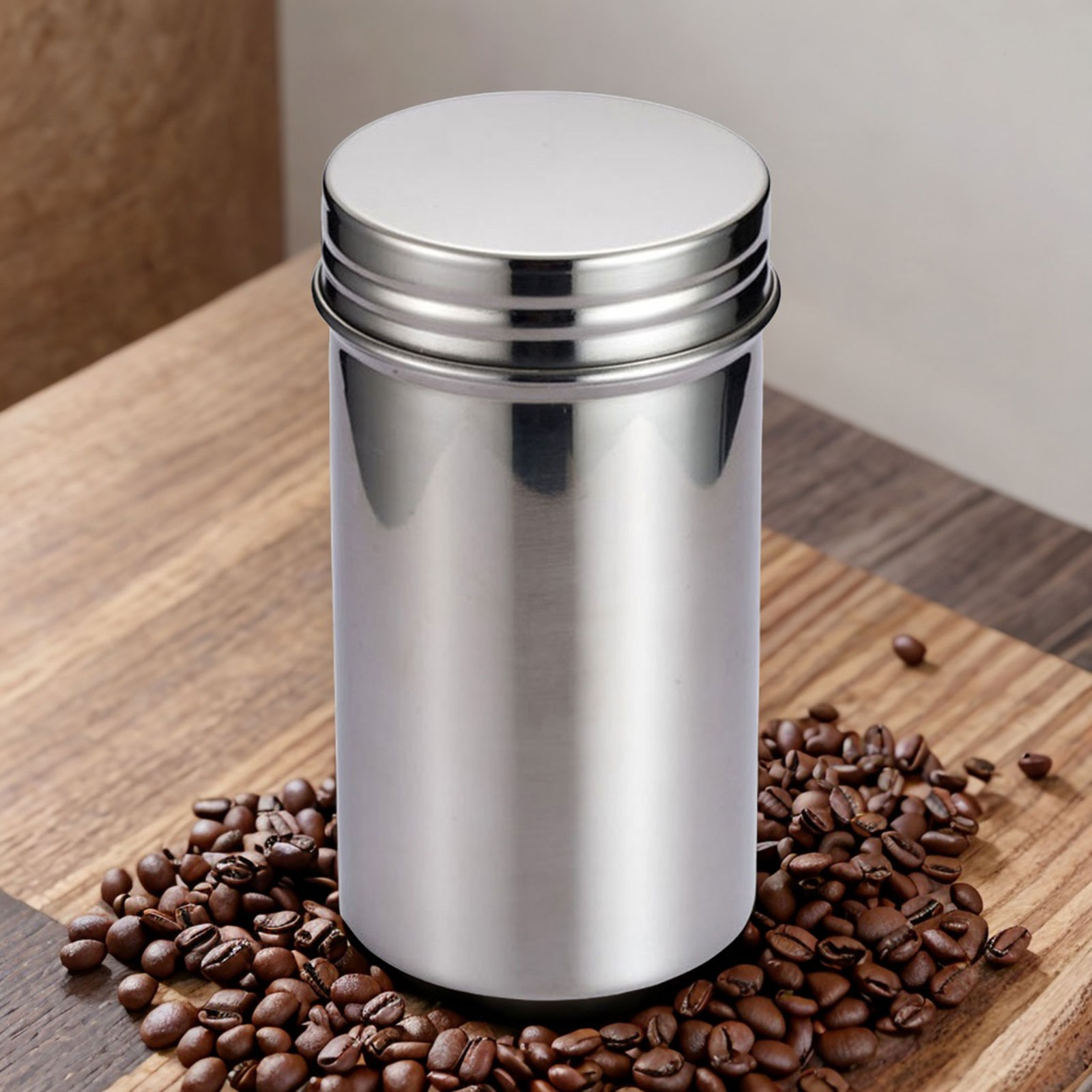 Coffee Tea And Leaf - برطمان تخزين مختوم من الفولاذ المقاوم