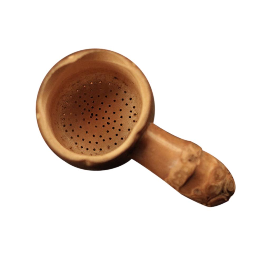 Coffee Or Tea Please - مصفاة شاي من الخيزران المستدام ذات