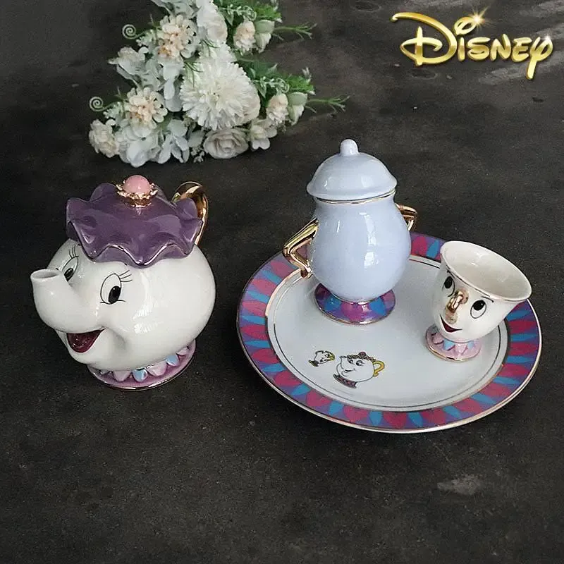 Coffee Tea Brew - إبريق شاي كرتوني بتصميم الجميلة والوحش،