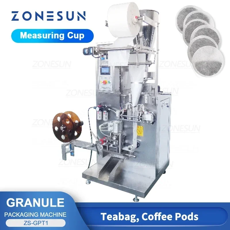 Coffee Tea And Leaf - ZONESUN ZS-GPT1 ماكينة تعبئة وختم أكياس