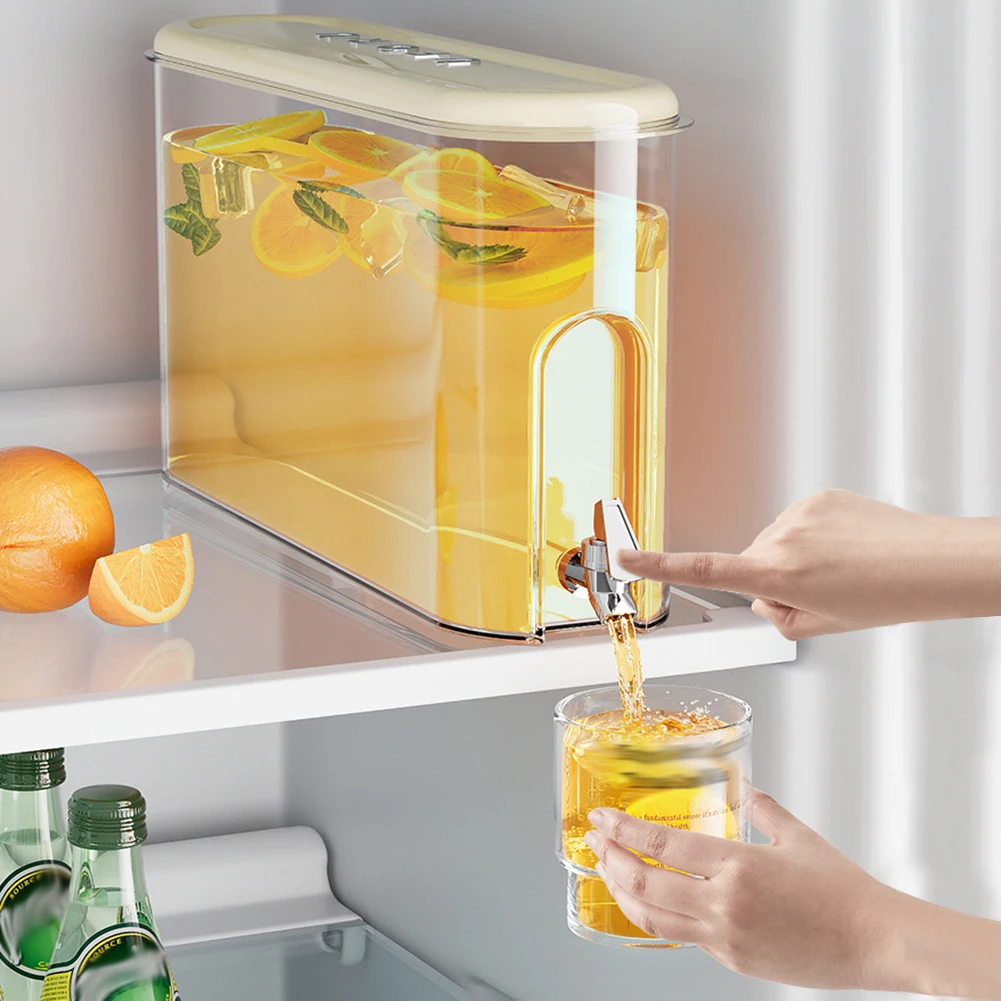 Cold Brew Jar - 4L سعة كبيرة إبريق الماء البارد