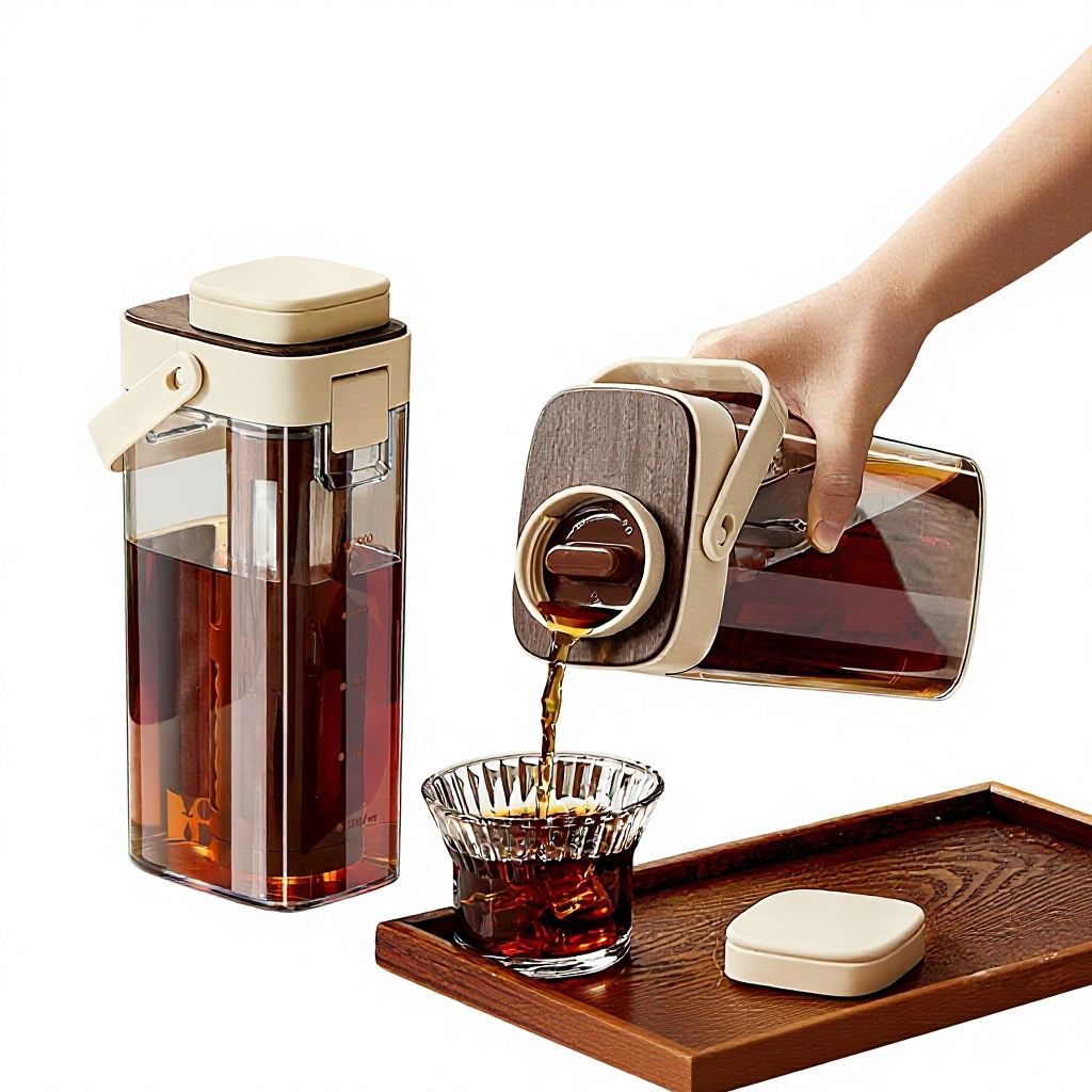 Coffee Tea Brew - إبريق تحضير القهوة الباردة والشاي بالفواكه