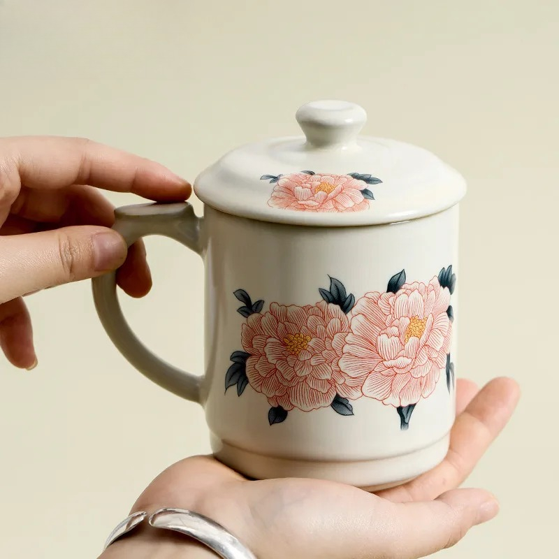 Coffee Jelly Tea - 400 مللي أوف وايت شحم الخنزير