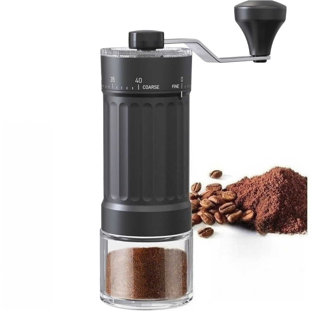 Burr Hand Grinder - مطحنة قهوة يدوية مع 40 تعديلًا