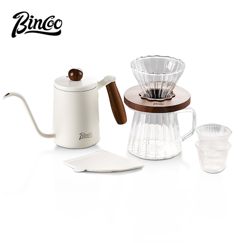 Coffee Tea Paper Cups - Bincoo 600 مللي صب فوق غلاية
