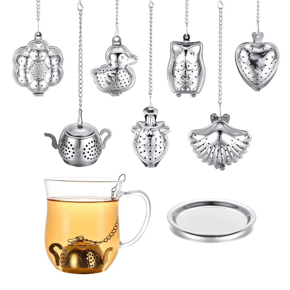 Coffee Tea Infusion - مصفاة شاي من الفولاذ المقاوم للصدأ،
