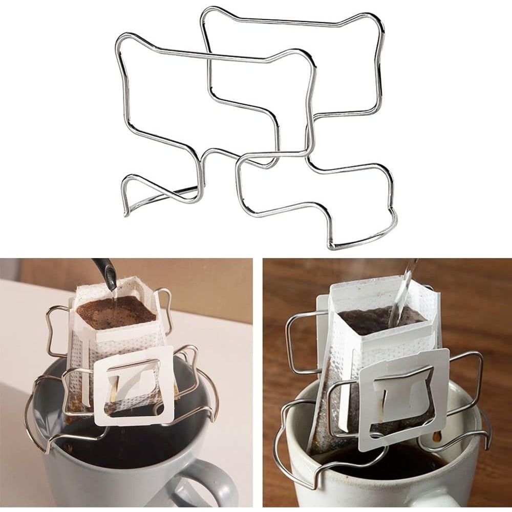 Coffee Tea Paper Cups - حامل أكياس القهوة من الفولاذ المقاوم