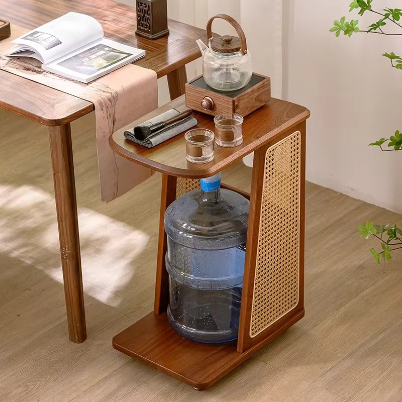 طاولة جانبية خشبية صلبة بتصميم - مراجعة Coffee Or Tea Please وسعره