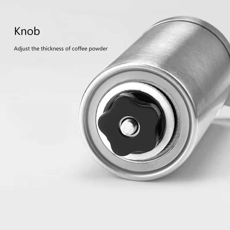 مطحنة قهوة يدوية محمولة من الس - مراجعة Burr Hand Grinder وسعره
