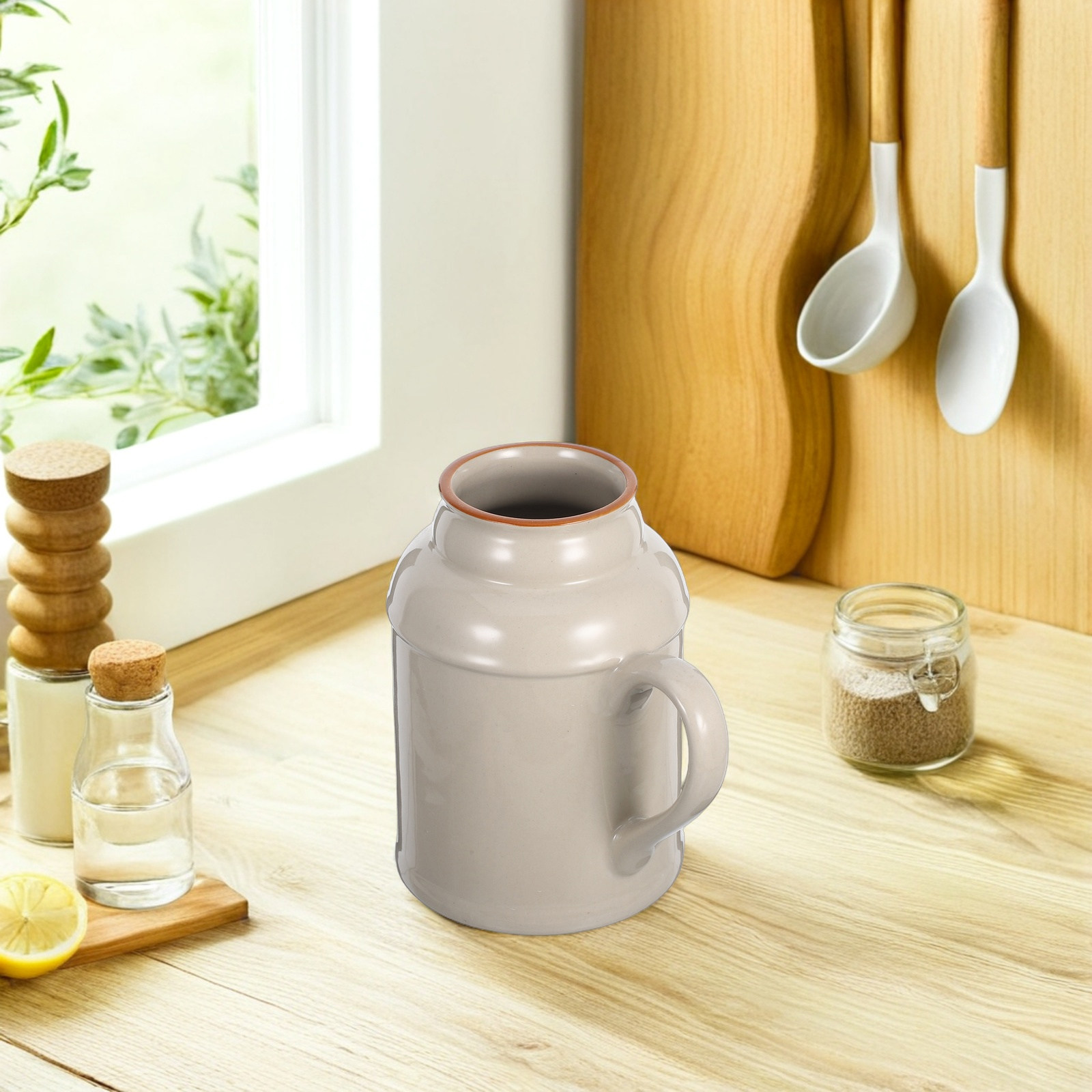 إبريق ماء سيراميك عتيق للزينة  - مراجعة Coffee Tea Brew وسعره