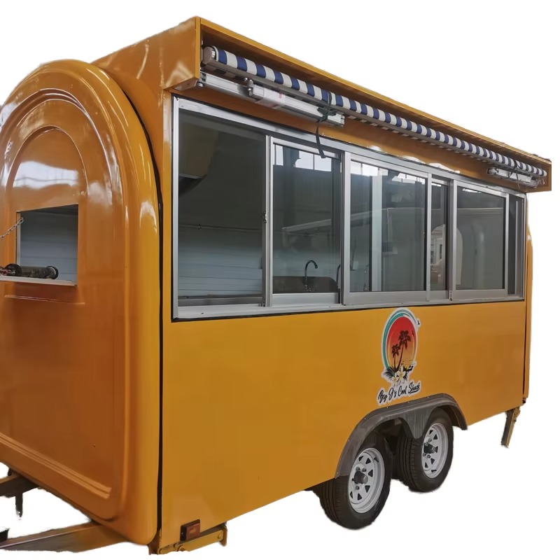عربة طعام متنقلة جديدة مجهزة ب - مراجعة Coffee Tea Vendor وسعره