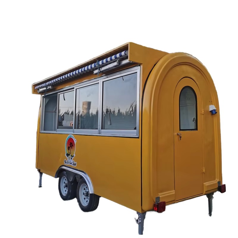 عربة طعام متنقلة جديدة مجهزة ب - مراجعة Coffee Tea Vendor وسعره