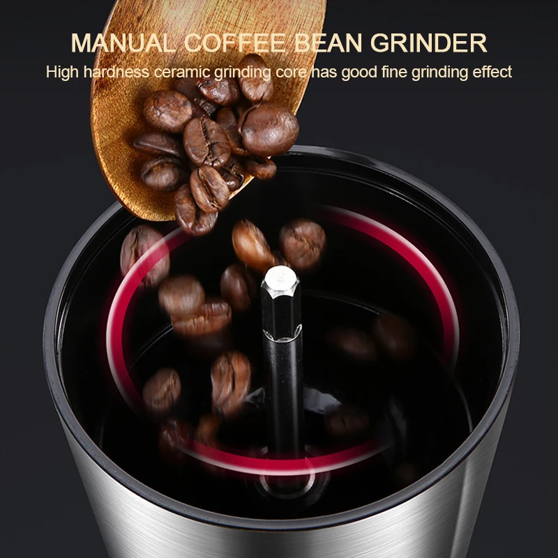 مطحنة قهوة يدوية قابلة للتعديل - مراجعة Burr Hand Grinder وسعره