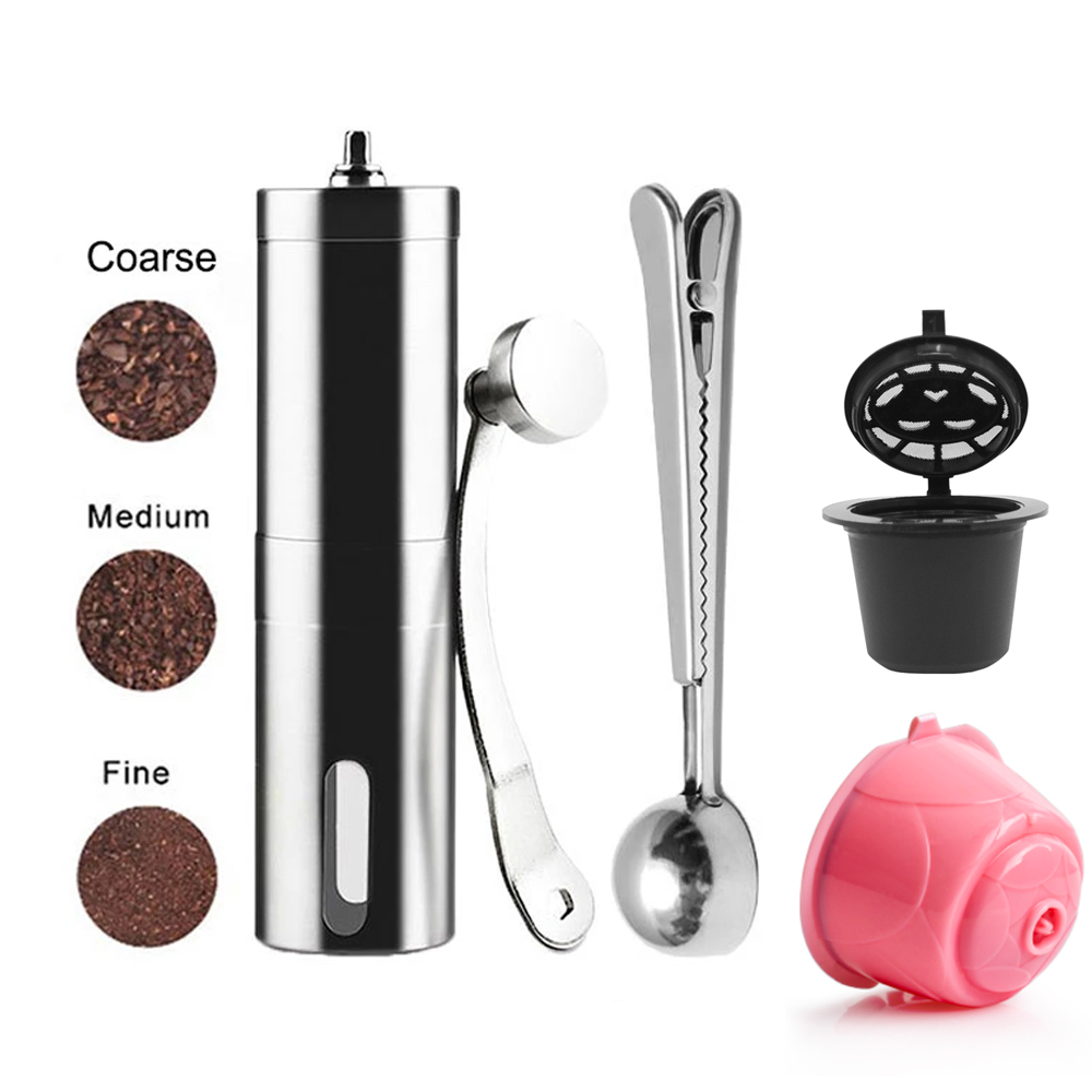 مطحنة قهوة صغيرة يدوية من الفو - مراجعة Burr Hand Grinder وسعره