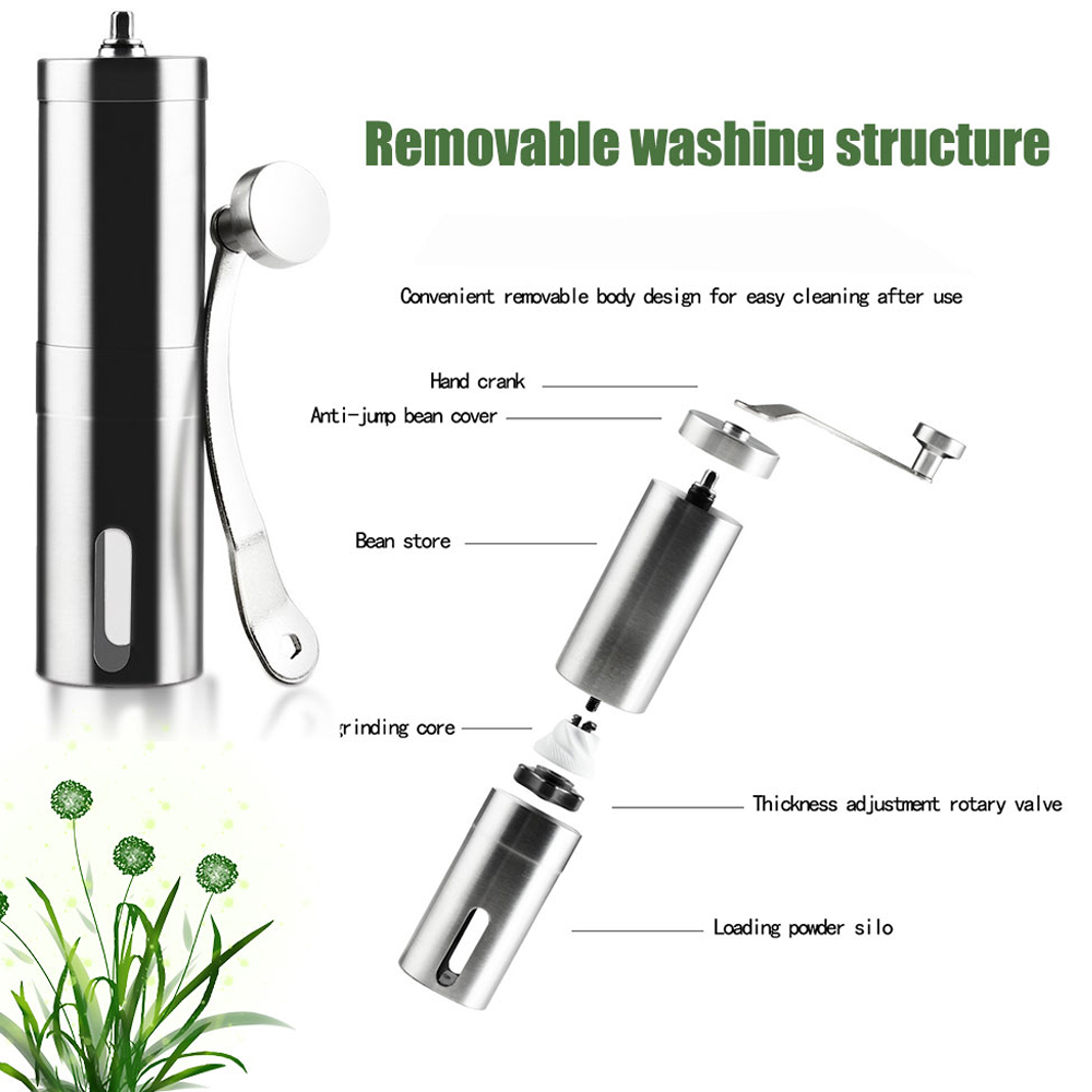 مطحنة قهوة صغيرة يدوية من الفو - مراجعة Burr Hand Grinder وسعره