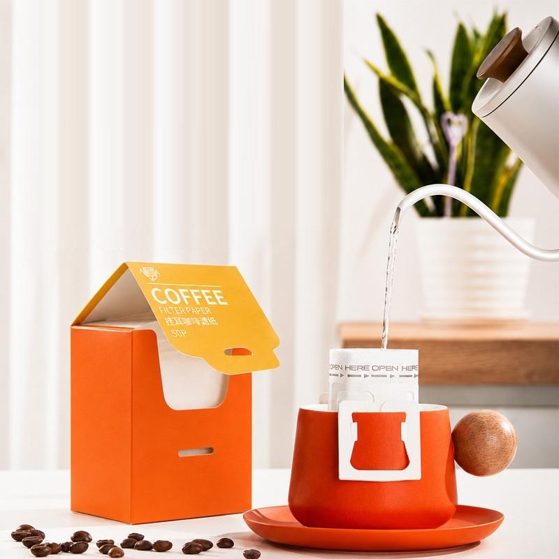 【M】25/50 قطعة من فلاتر القهوة  - مراجعة Coffee Tea Brew وسعره