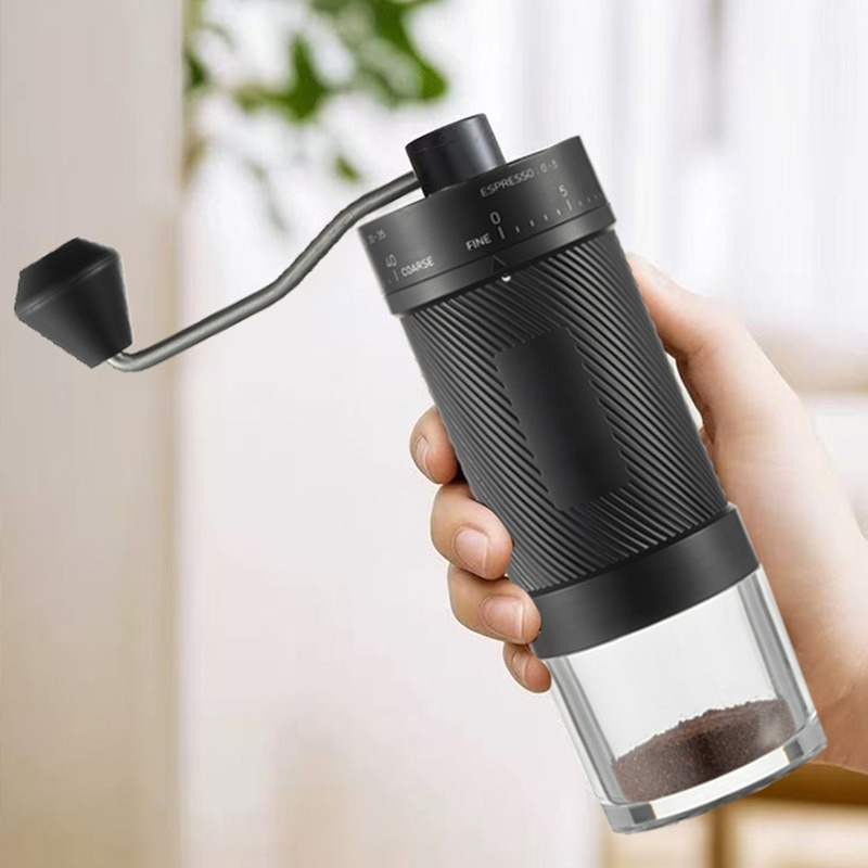 مطحنة حبوب القهوة اليدوية على  - مراجعة Burr Hand Grinder وسعره