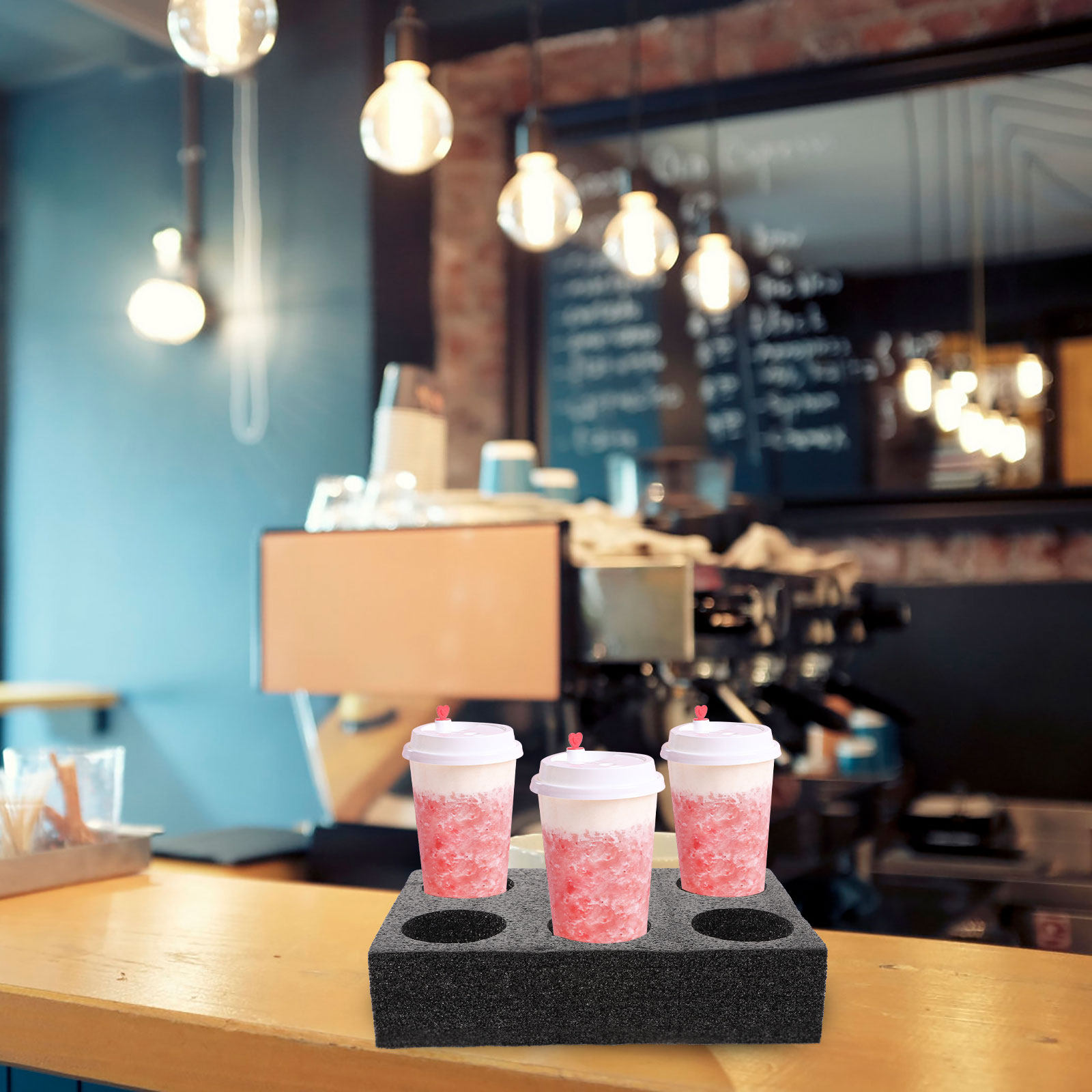 حامل أكواب بستة فتحات مريح وصد - مراجعة Coffee Tea Shop وسعره