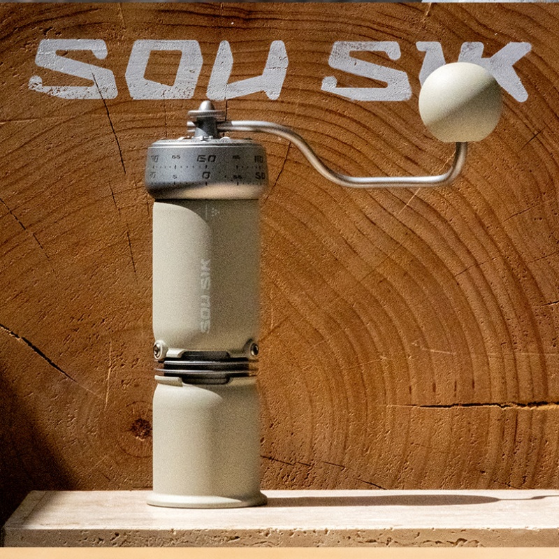 مطحنة قهوة يدوية SOU SIK P1 مح - مراجعة Burr Hand Grinder وسعره