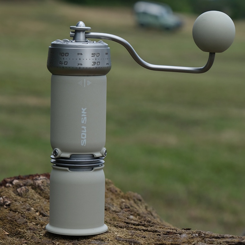 مطحنة قهوة يدوية SOU SIK P1 مح - مراجعة Burr Hand Grinder وسعره
