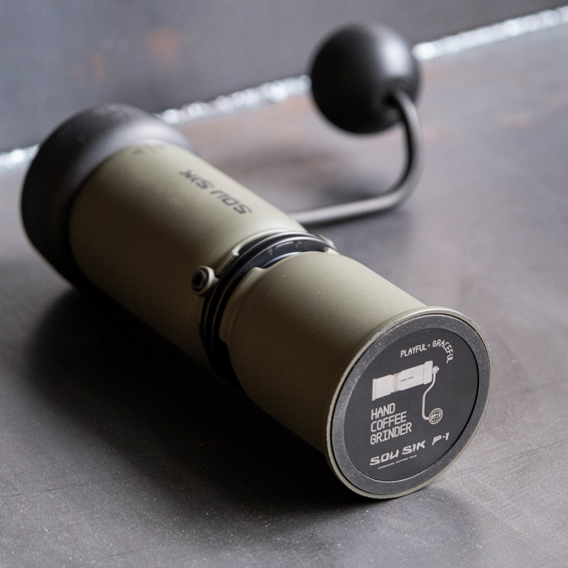 مطحنة قهوة يدوية SOU SIK P1 مح - مراجعة Burr Hand Grinder وسعره