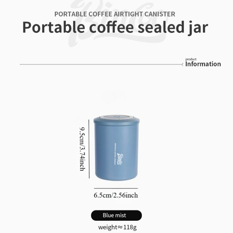علبة قهوة محمولة محكمة الإغلاق - مراجعة Coffee Tea And Leaf وسعره