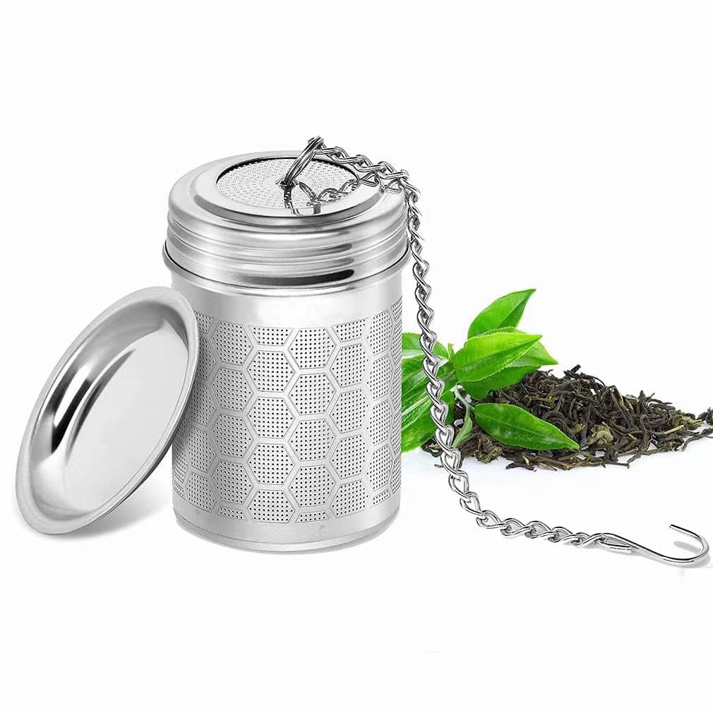 1 قطعة مصفاة شاي من الفولاذ ال - مراجعة Coffee Tea Infusion وسعره