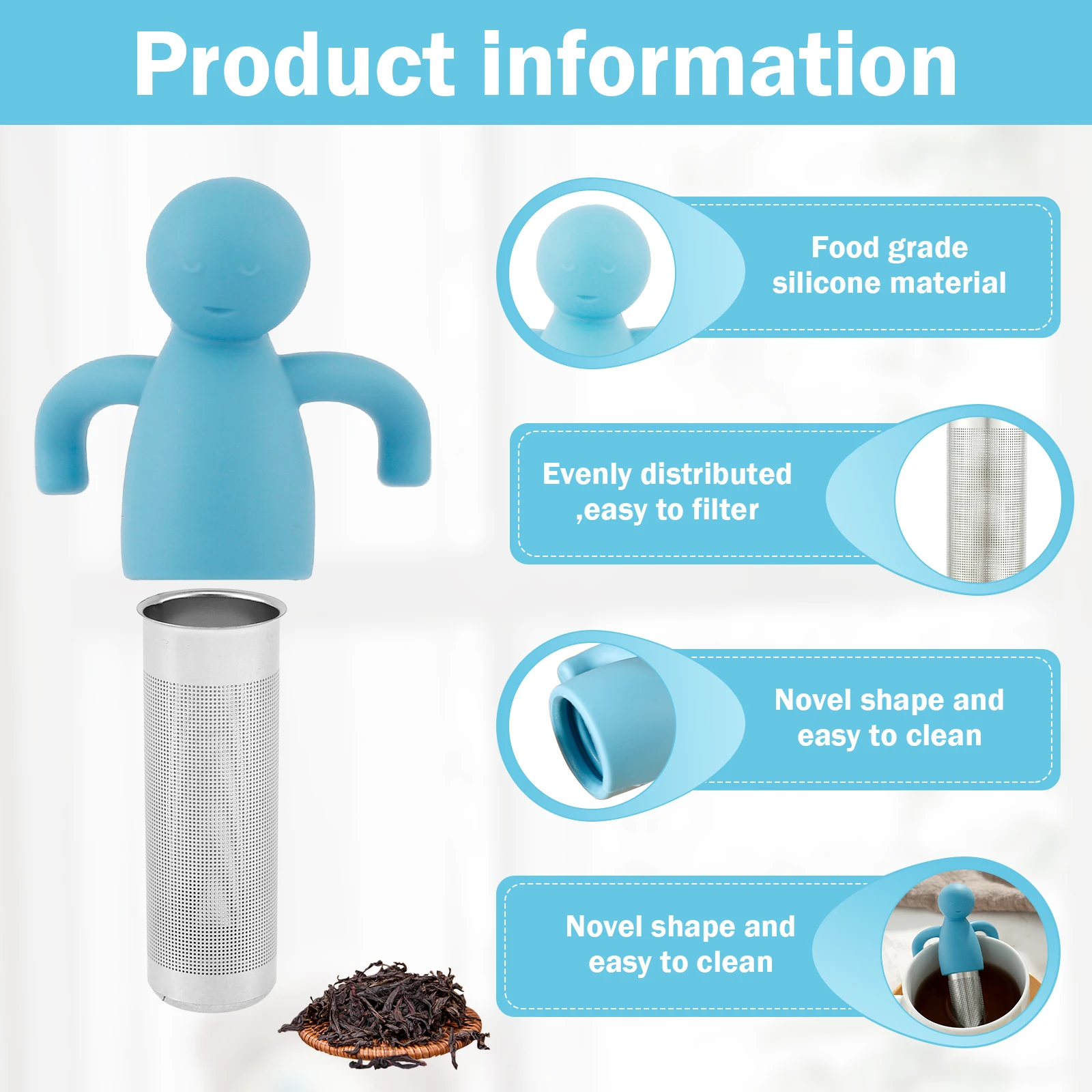الفولاذ المقاوم للصدأ Infuser  - مراجعة Coffee Tea Infusion وسعره