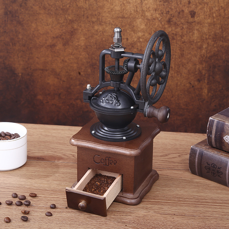 الكلاسيكية اليد هزة حبوب القهو - مراجعة Burr Hand Grinder وسعره