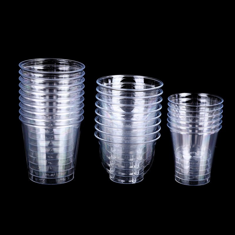 30-50 قطعة من البلاستيك الشفاف - مراجعة Coffee Jelly Tea وسعره