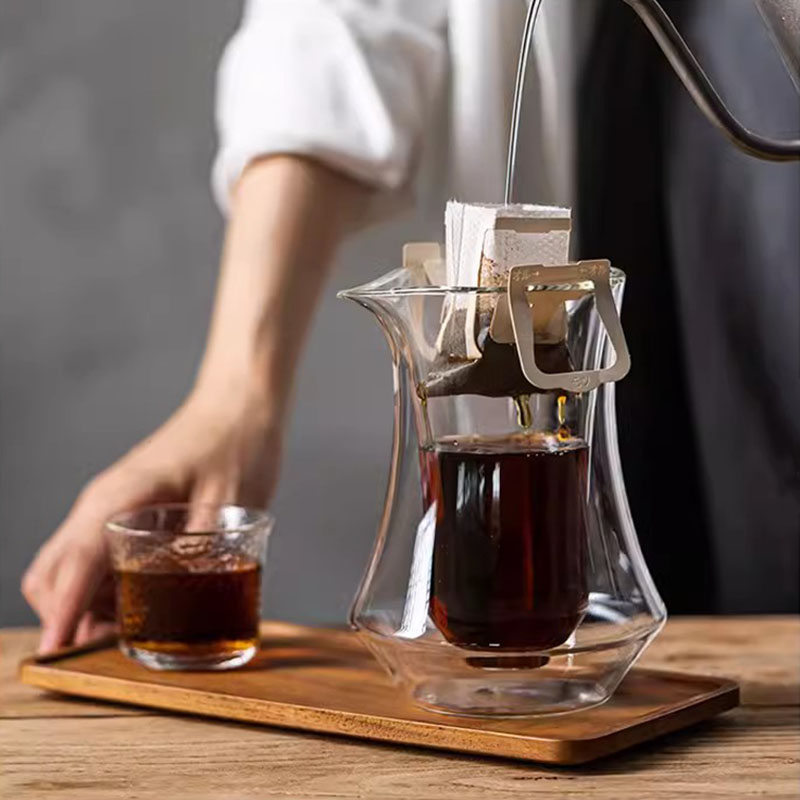 إبريق قهوة زجاجي مزدوج الطبقات - مراجعة Coffee Tea Shop وسعره