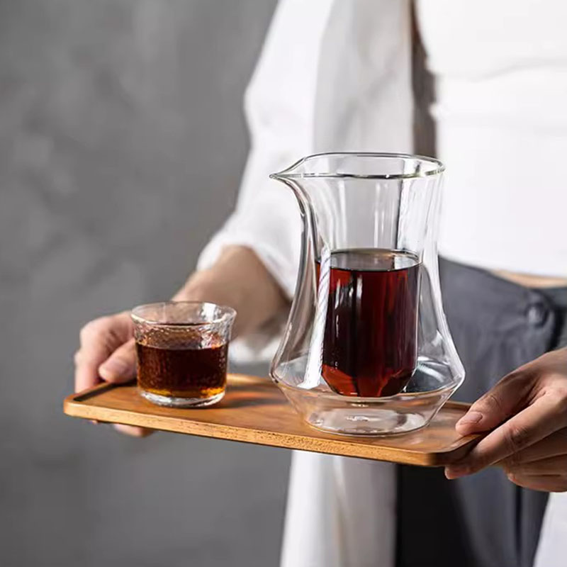إبريق قهوة زجاجي مزدوج الطبقات - مراجعة Coffee Tea Shop وسعره