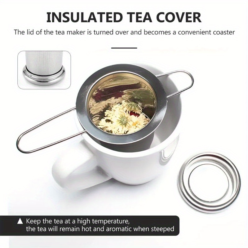 مصفاة شاي شبكية من الستانلس ست - مراجعة Coffee Tea Infusion وسعره