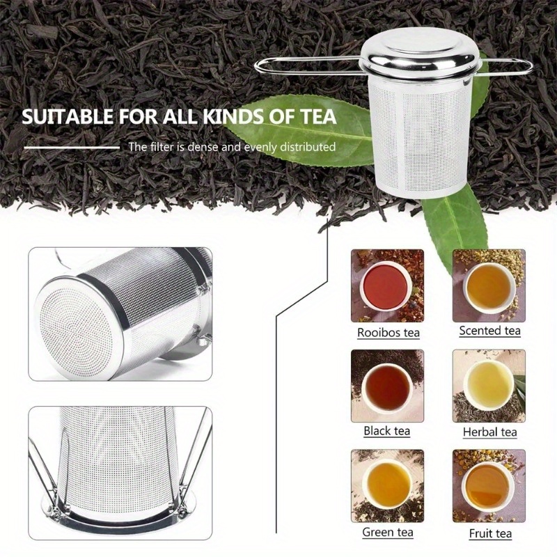 مصفاة شاي شبكية من الستانلس ست - مراجعة Coffee Tea Infusion وسعره