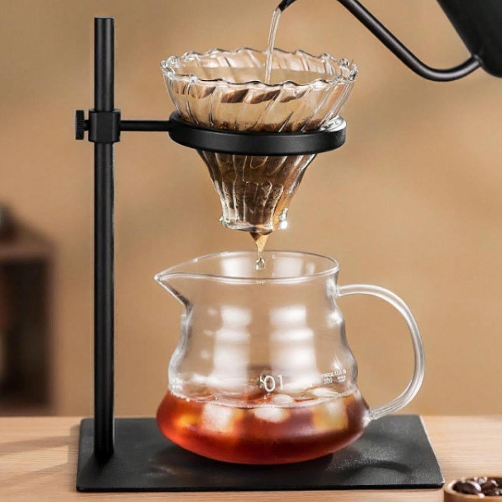 حامل قهوة قابل للتعديل لتقطير  - مراجعة Coffee Tea Shop وسعره