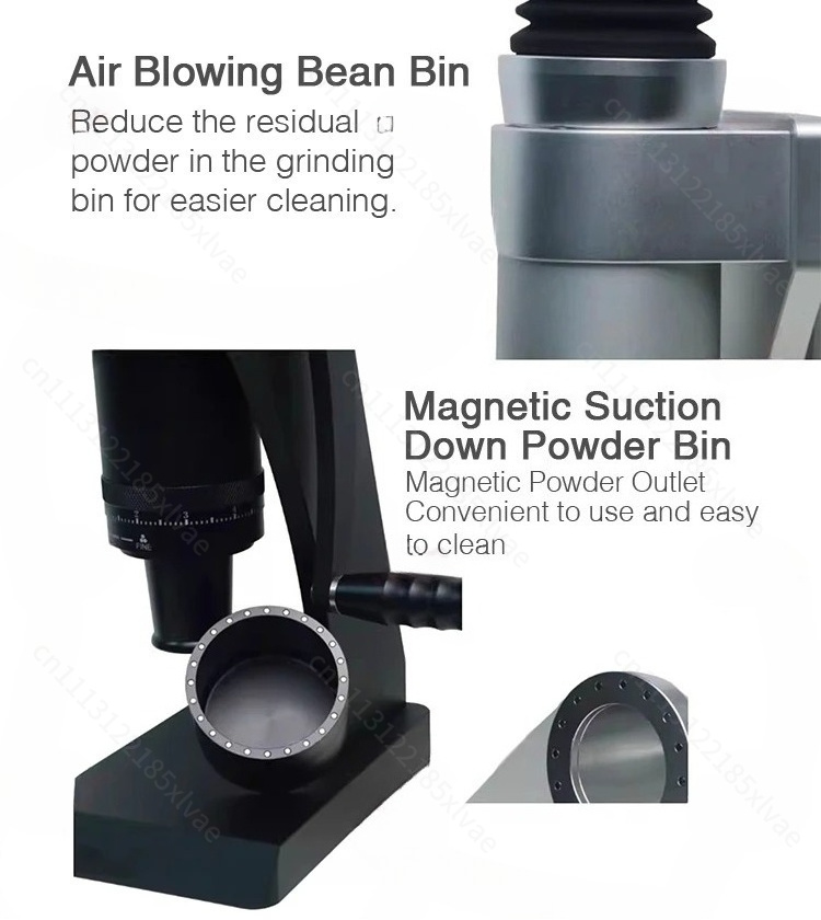 مطحنة قهوة يدوية 63 مم بتصميم  - مراجعة Burr Hand Grinder وسعره