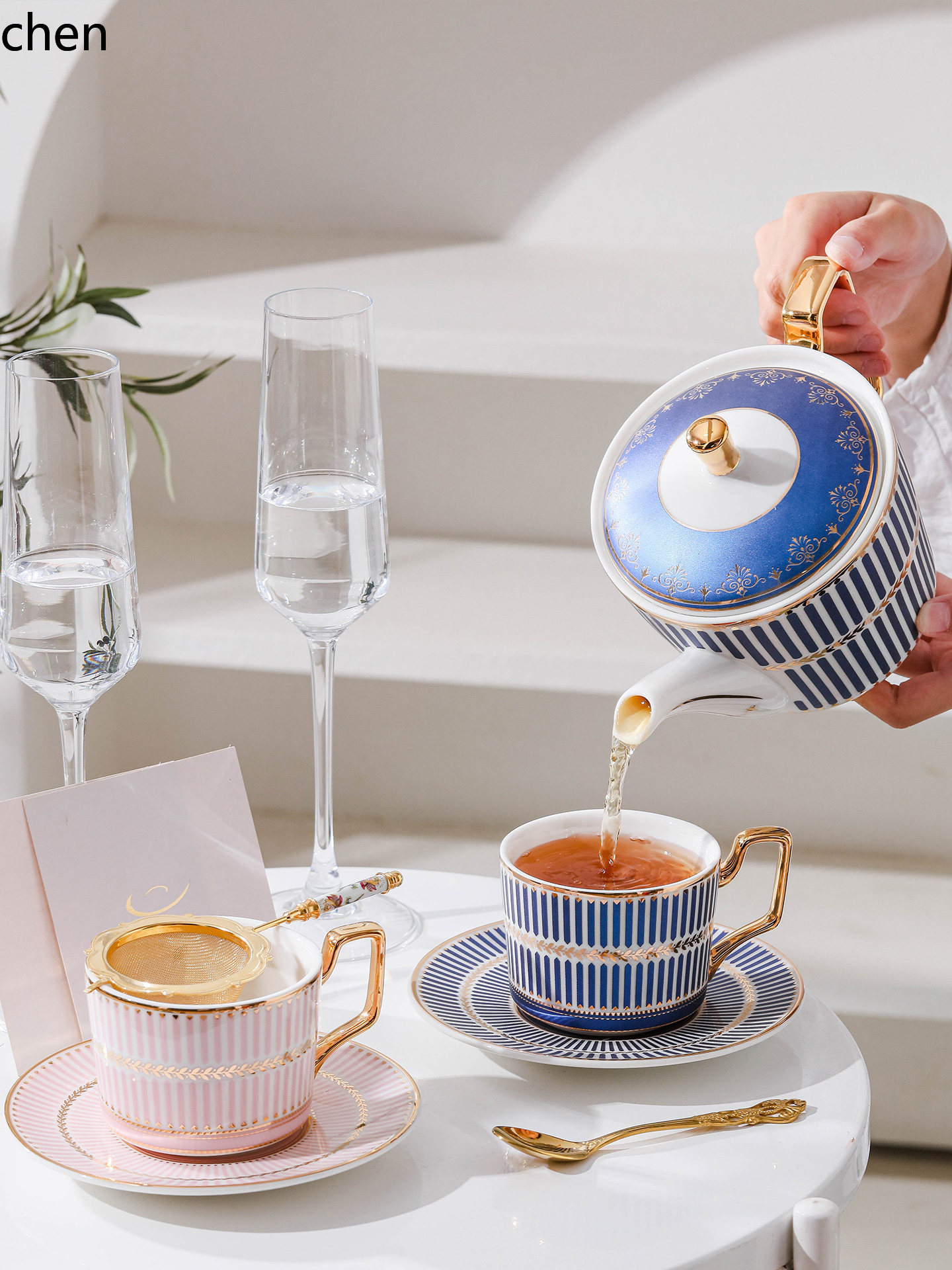 طقم فنجان قهوة وصحن هدية H1 -  - مراجعة Coffee Or Tea Please وسعره