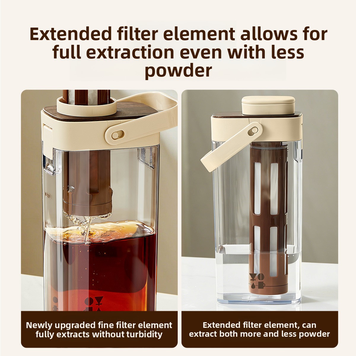 إبريق تحضير القهوة الباردة وال - مراجعة Coffee Tea Brew وسعره
