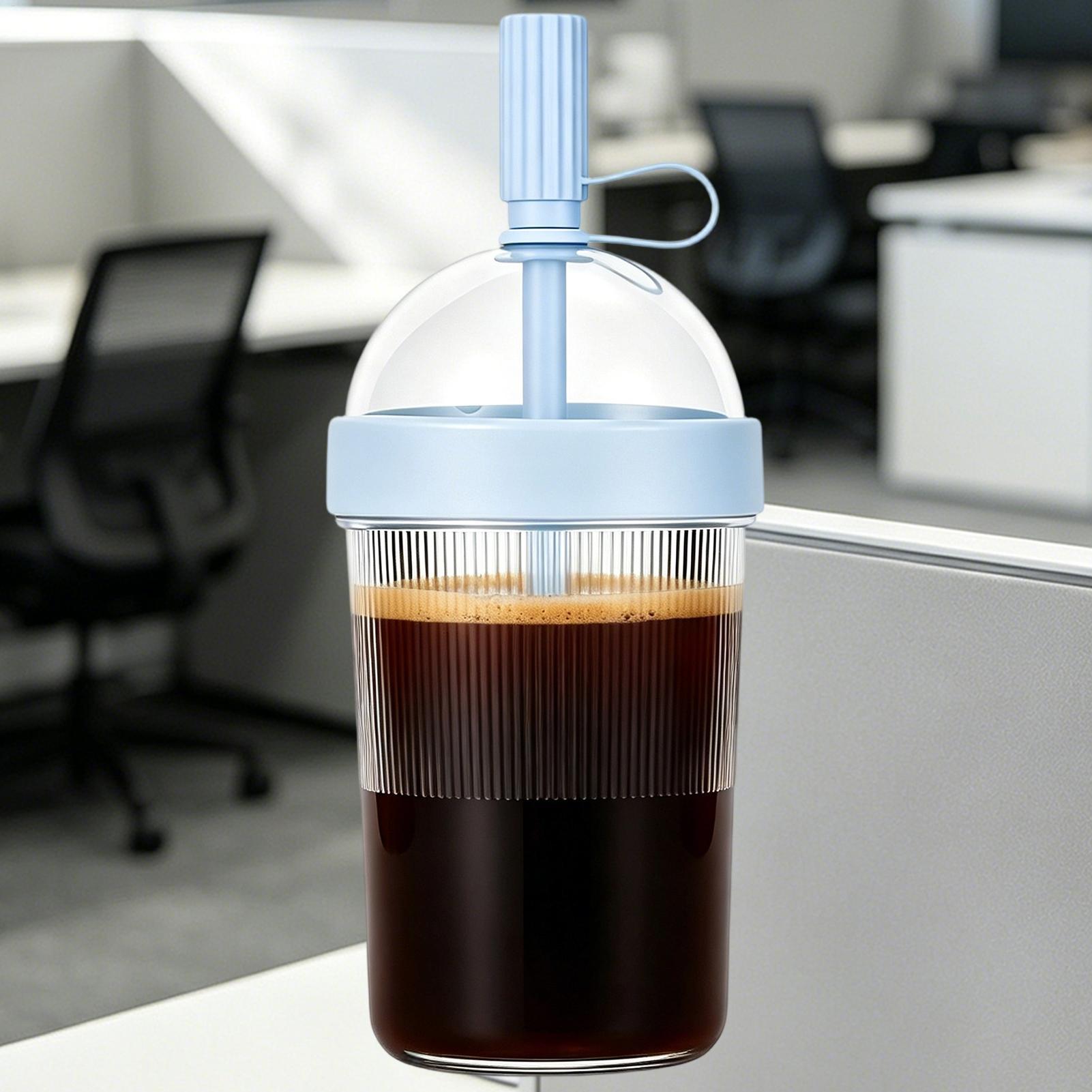 كوب قهوة محمول قابل للشفط، كوب - مراجعة Coffee Jelly Tea وسعره