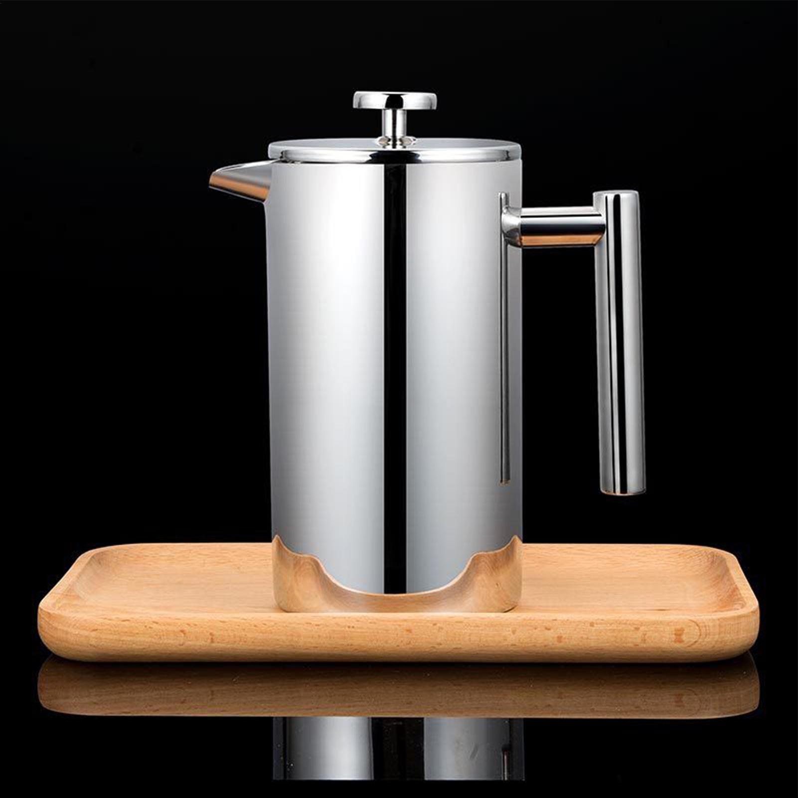 القهوة الصحافة وعاء نظام التصف - مراجعة Coffee Tea Brew وسعره