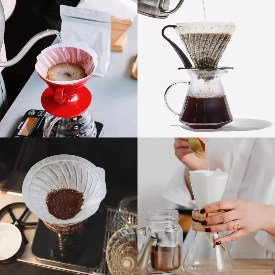 50 قطعة/مجموعة فلتر قهوة ورقي  - مراجعة Coffee Tea Infusion وسعره
