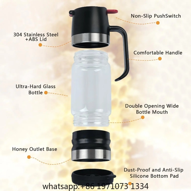 موزع عسل بدون تقطير مع قاعدة،  - مراجعة Coffee Or Tea Please وسعره