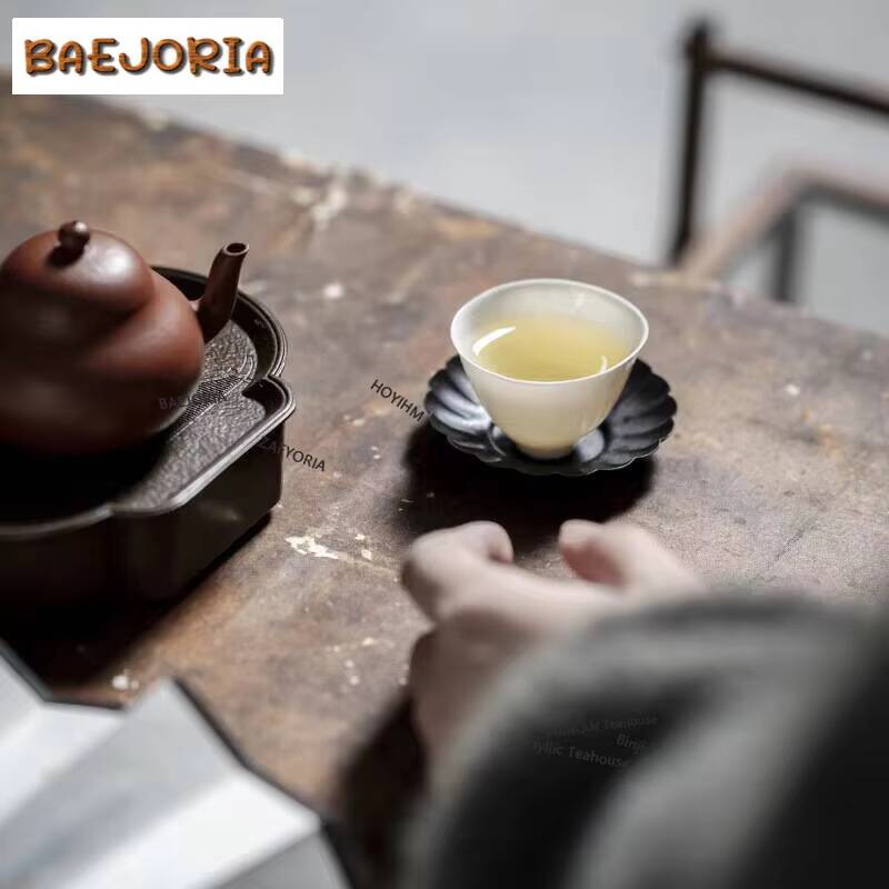 قواعد أكواب نحاسية عتيقة مصنوع - مراجعة Coffee Tea Maker وسعره