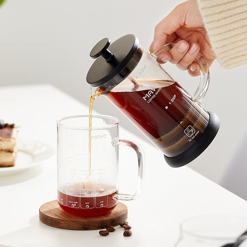 ماكينة صنع القهوة الفرنسية من  - مراجعة Coffee Tea Brew وسعره
