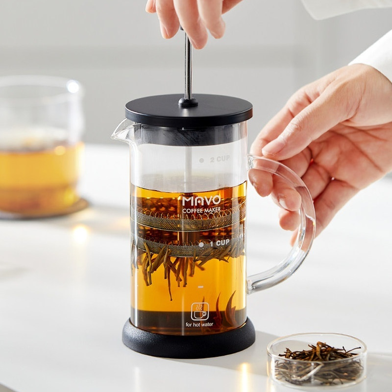 ماكينة صنع القهوة الفرنسية من  - مراجعة Coffee Tea Brew وسعره
