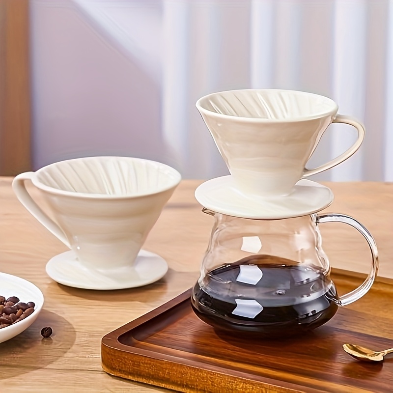 صب فوق صانع القهوة، منقط فلتر  - مراجعة Coffee Tea Paper Cups وسعره