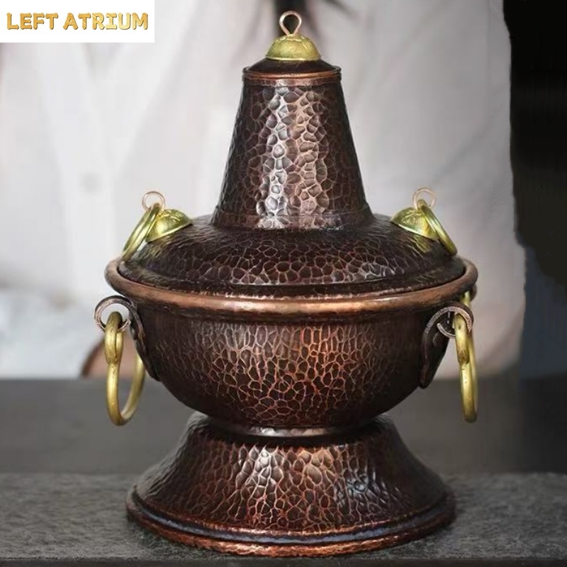 وعاء متعدد الوظائف من النحاس ا - مراجعة Coffee Tea And Leaf وسعره