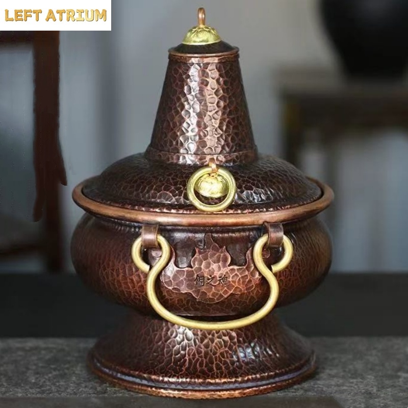 وعاء متعدد الوظائف من النحاس ا - مراجعة Coffee Tea And Leaf وسعره