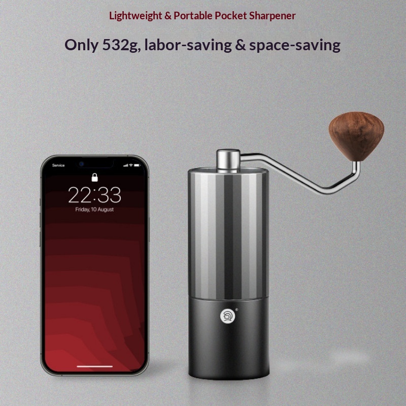 متوفر: مطحنة قهوة يدوية Hero Z - مراجعة Burr Hand Grinder وسعره