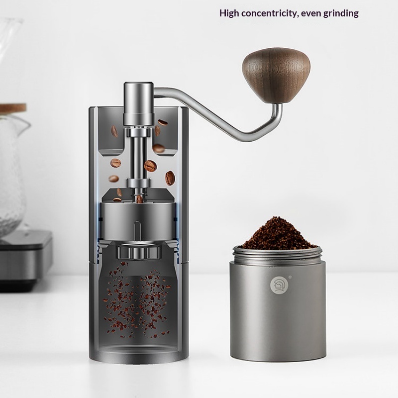متوفر: مطحنة قهوة يدوية Hero Z - مراجعة Burr Hand Grinder وسعره